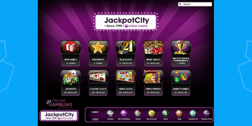 Jackpot City Games Online