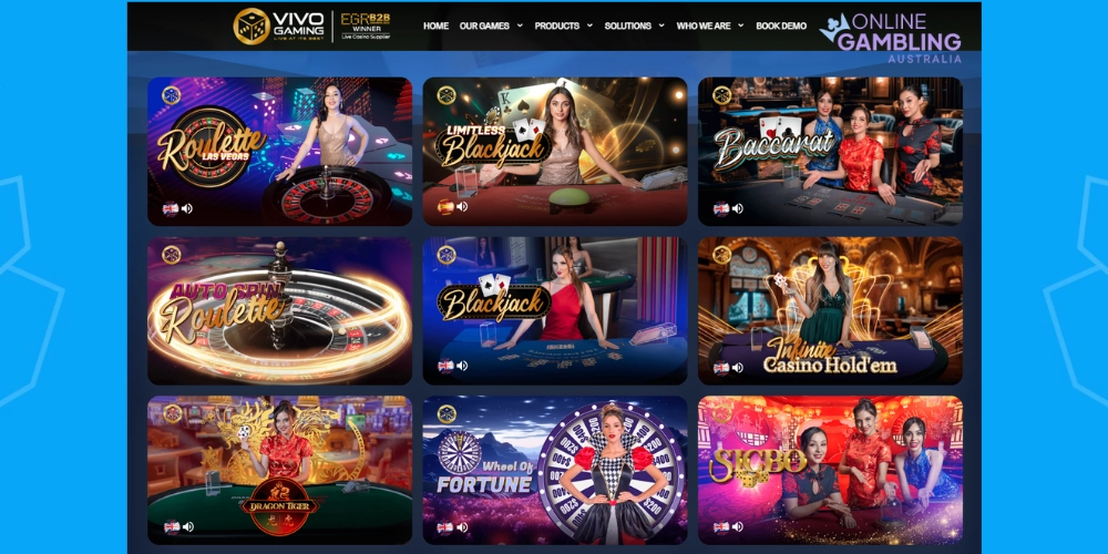 Vivo Gaming Online Casino Software Au