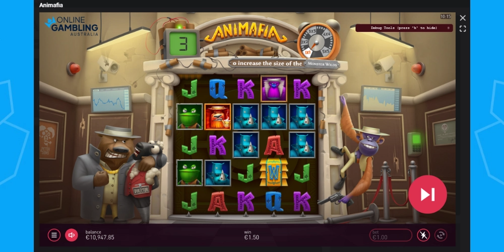 Animafia Slot Free Spins Aus